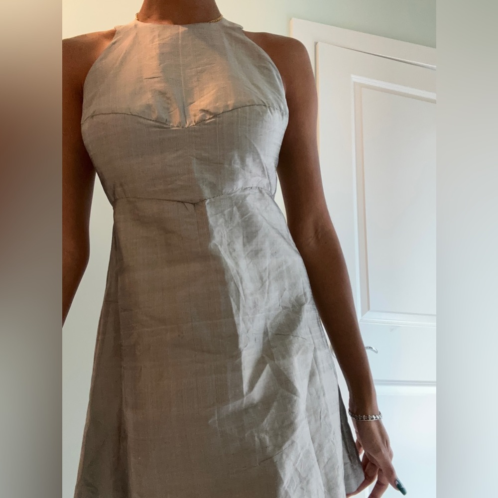SILK DRESS - Picture 4 of 4